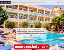 Hotels in Greece, monreposhotel.com